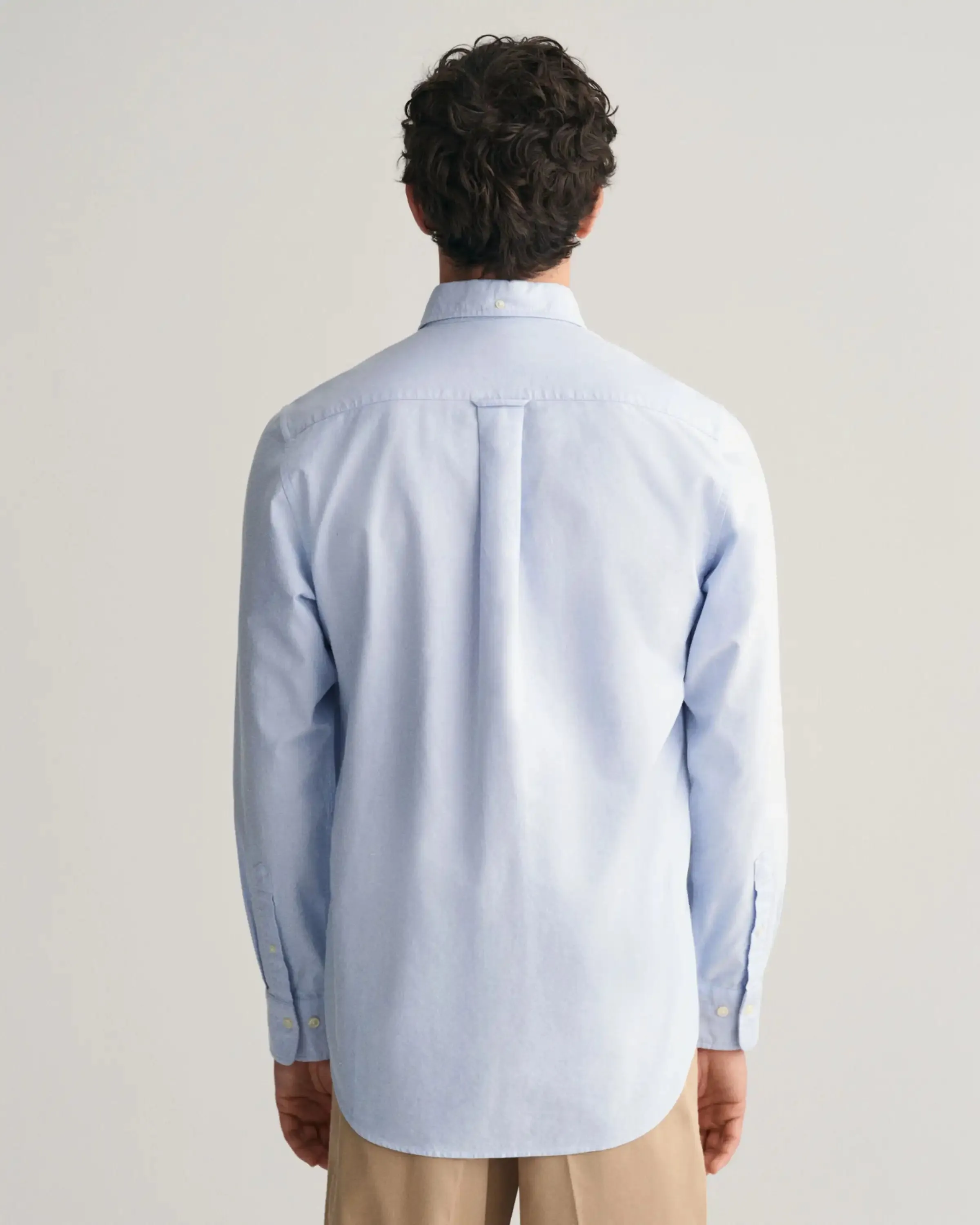 GANT Mens Oxford Shirt Regular Light Blue