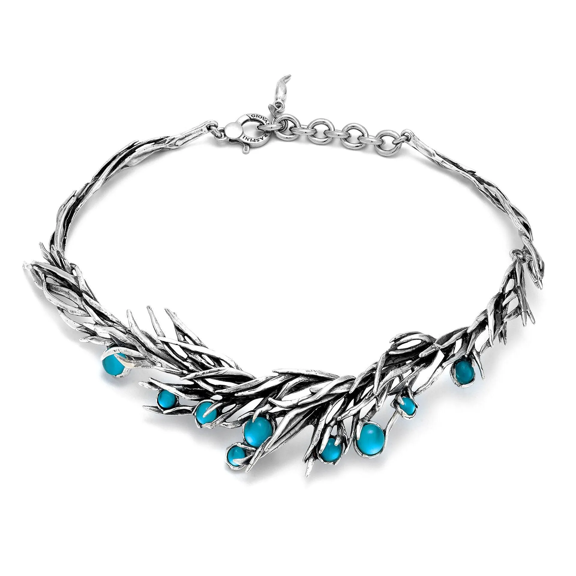 Giovanni Raspini Posidonia Series Silver 925 Motherperper Turquoise Quartz 11475
