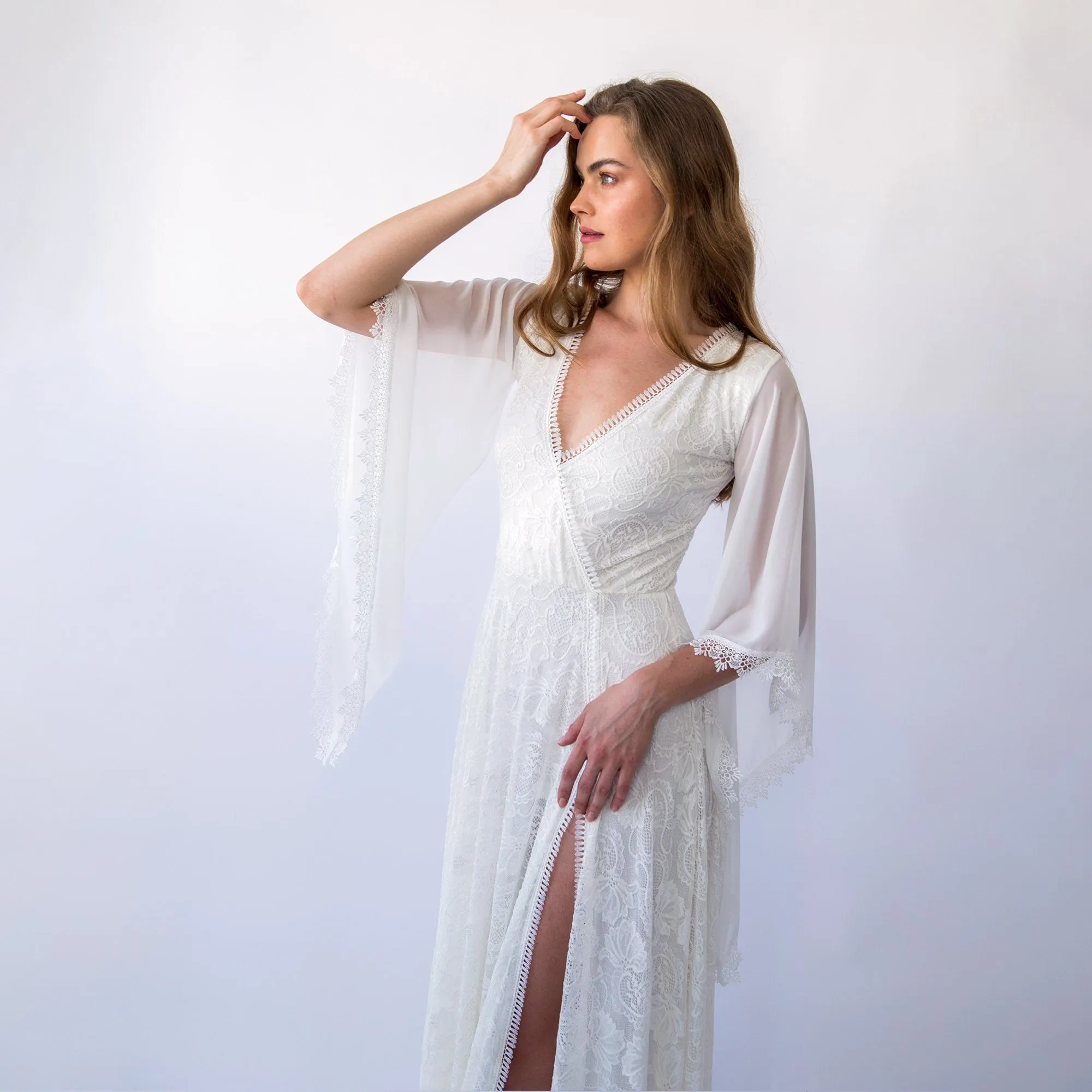 Gipsy layered  Dress#1465