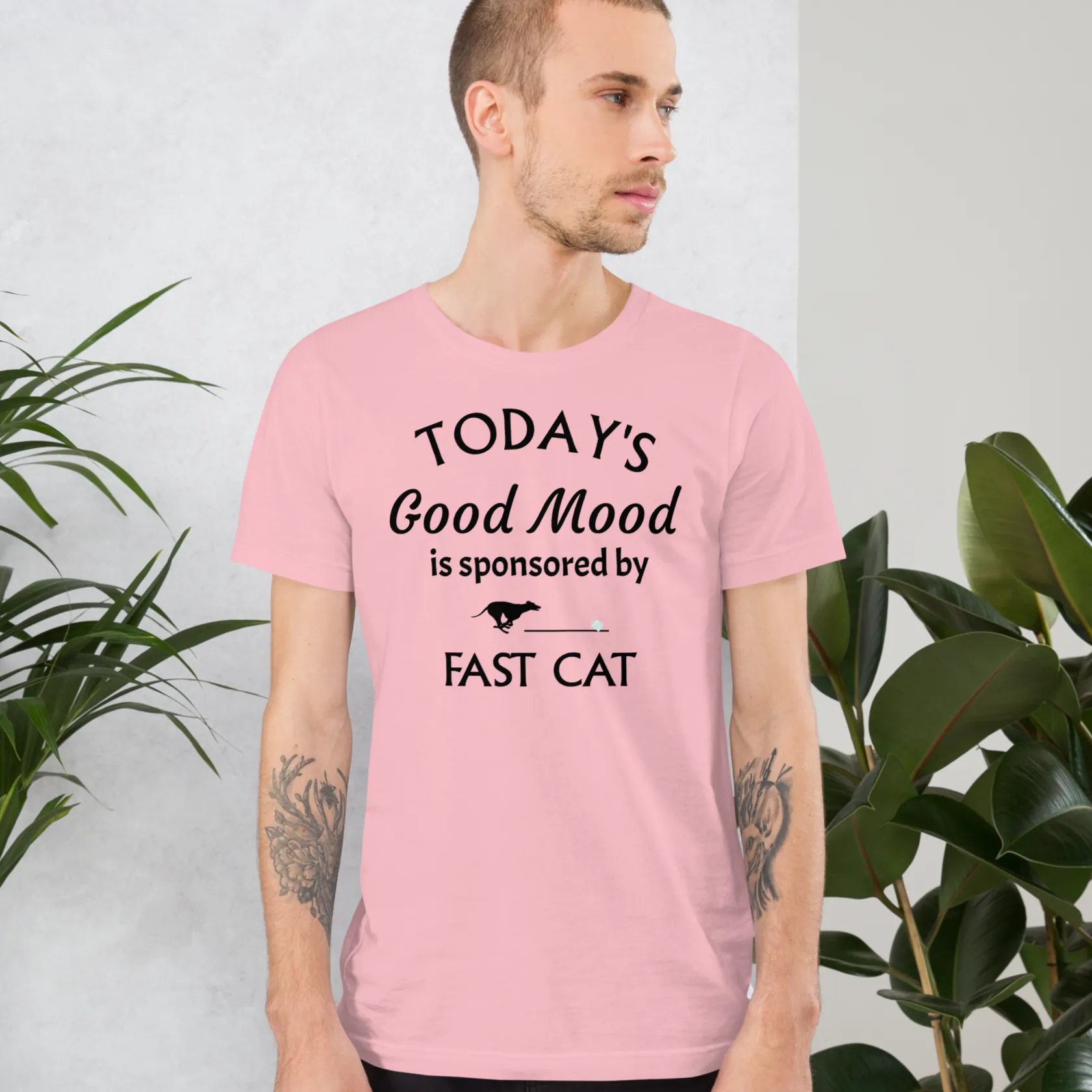 Good Mood by Fast CAT T-Shirts - Light