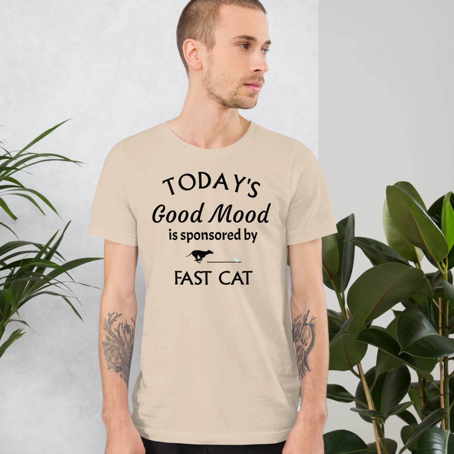 Good Mood by Fast CAT T-Shirts - Light