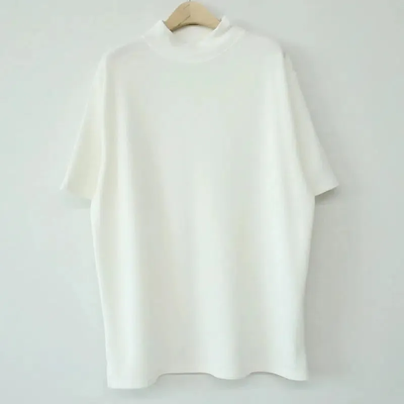 Half Turtleneck Short Sleeve T-shirt