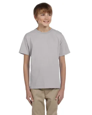 Hanes Youth Heavyweight 50/50 T-Shirts | Light Steel