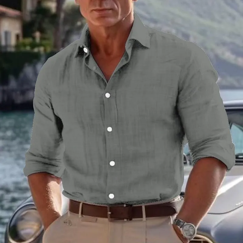 Harry Linen Shirt for the Summer