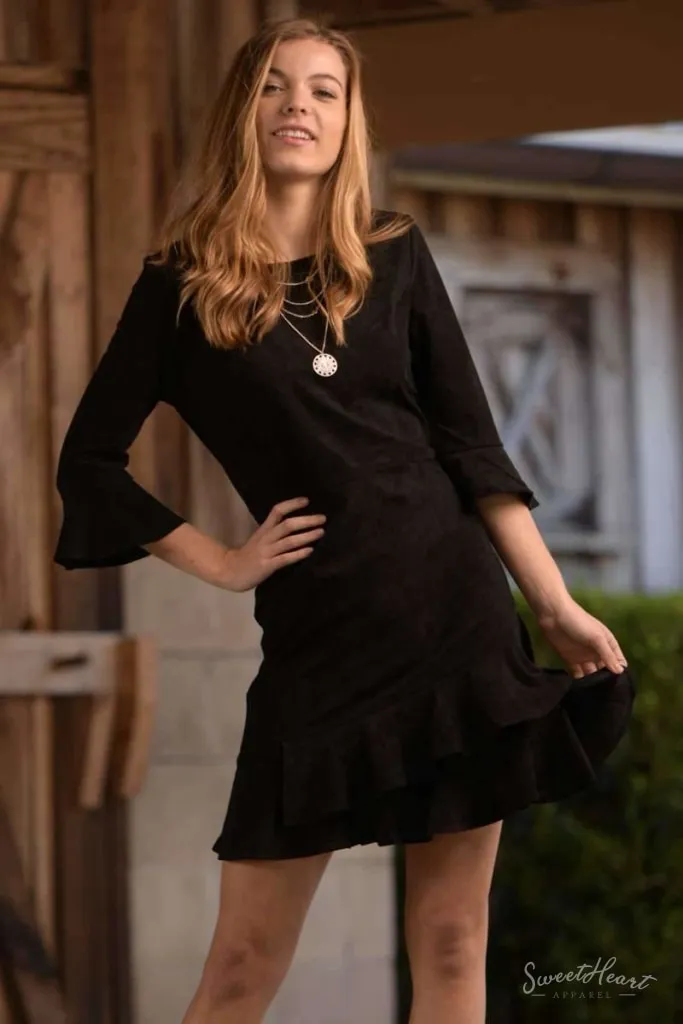 Haute Off the Runway - Ruffle Dress