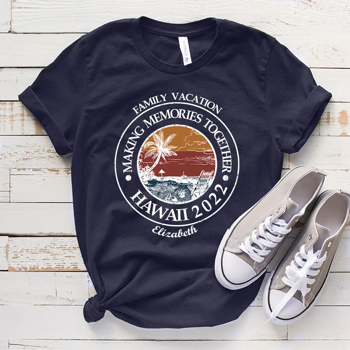 Hawaii Family Vacation Making Memories Together Personalized Shirt