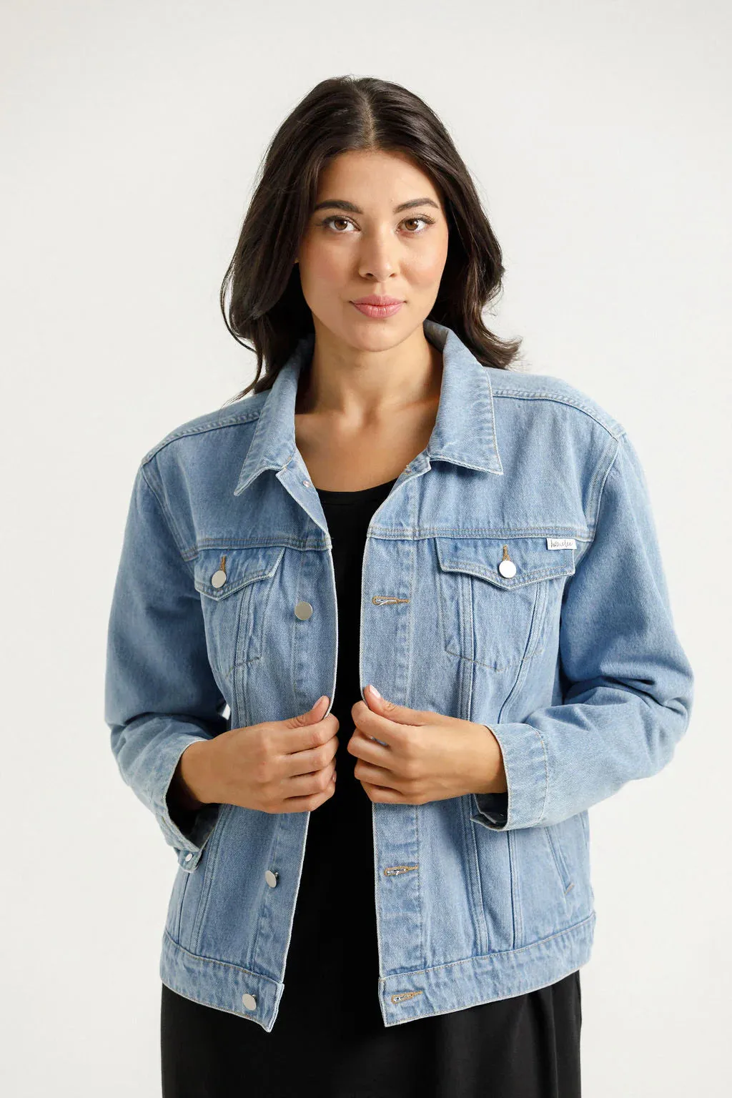 Home-Lee Olly Jacket | Stonewash Denim