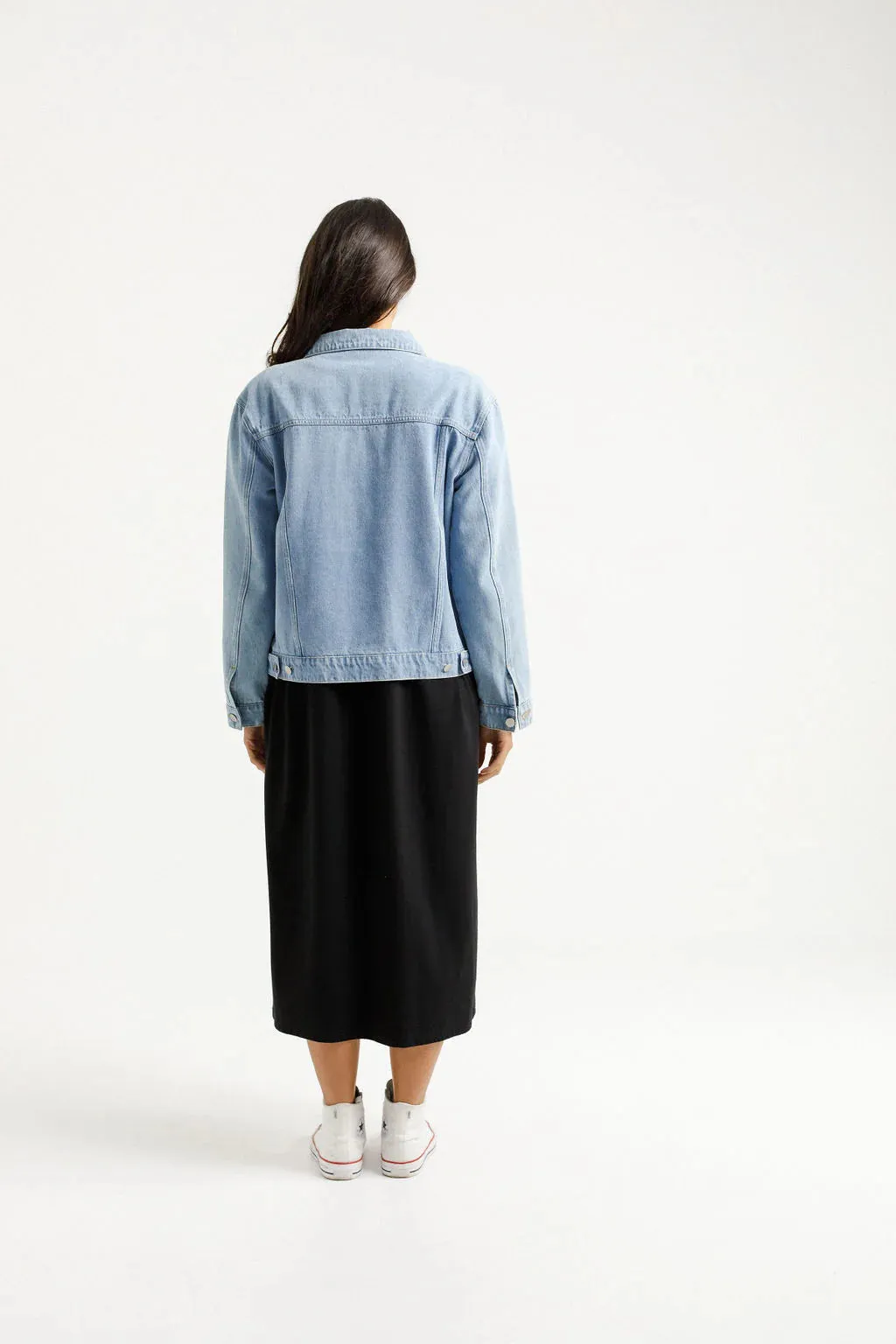 Home-Lee Olly Jacket | Stonewash Denim