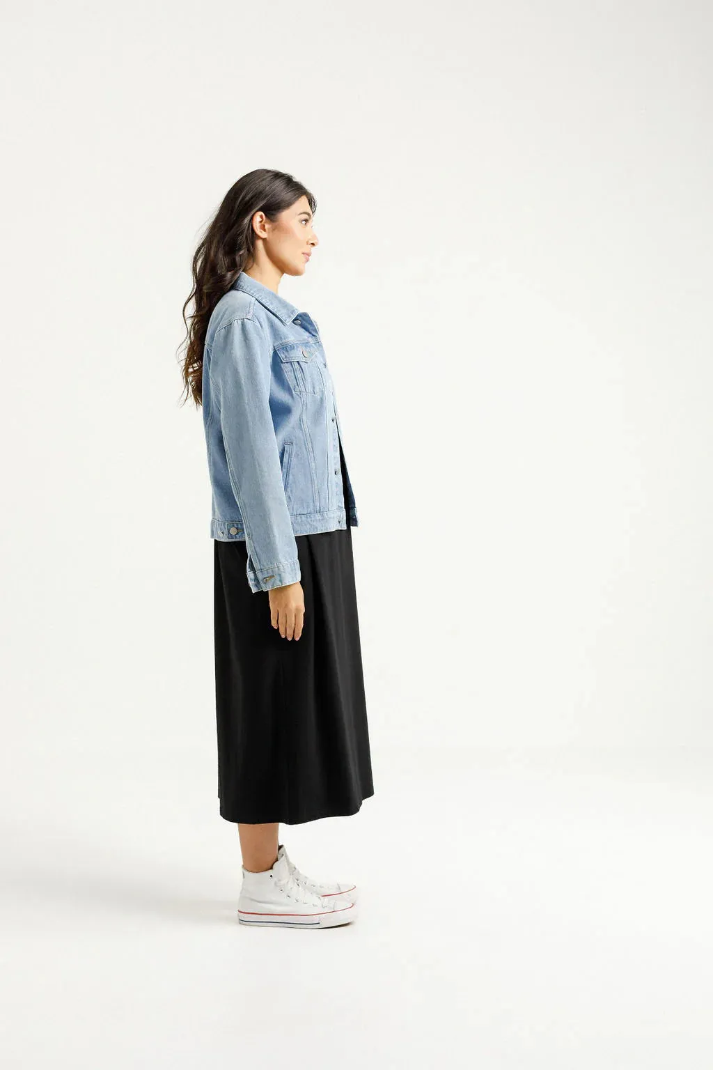 Home-Lee Olly Jacket | Stonewash Denim