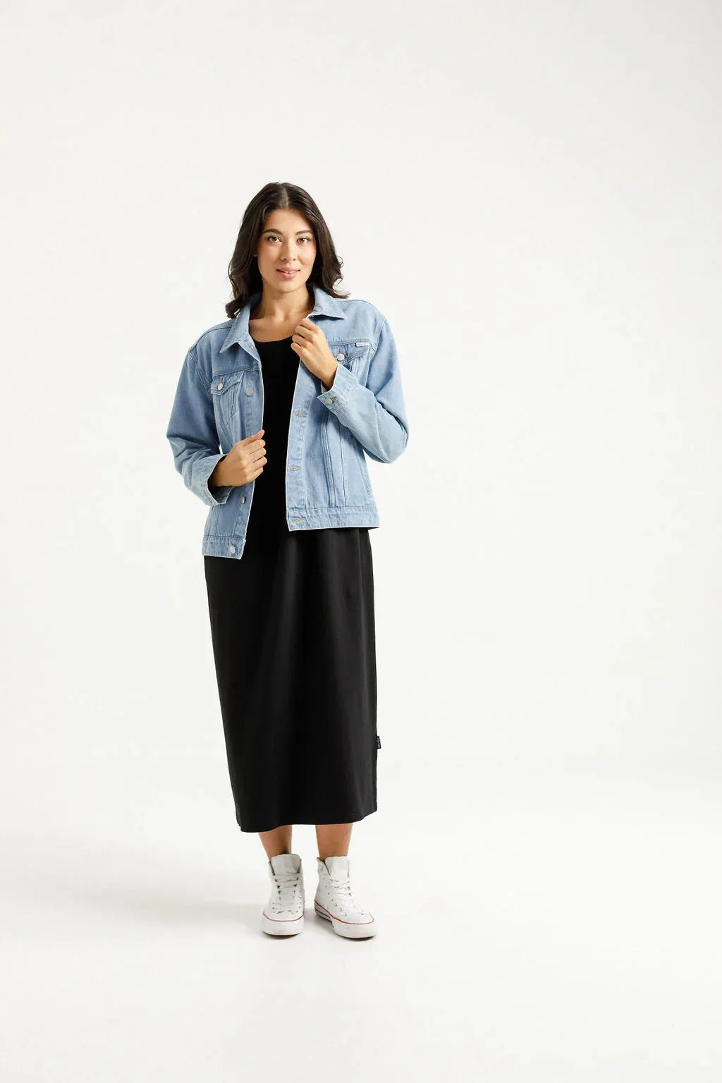 Home-Lee Olly Jacket | Stonewash Denim