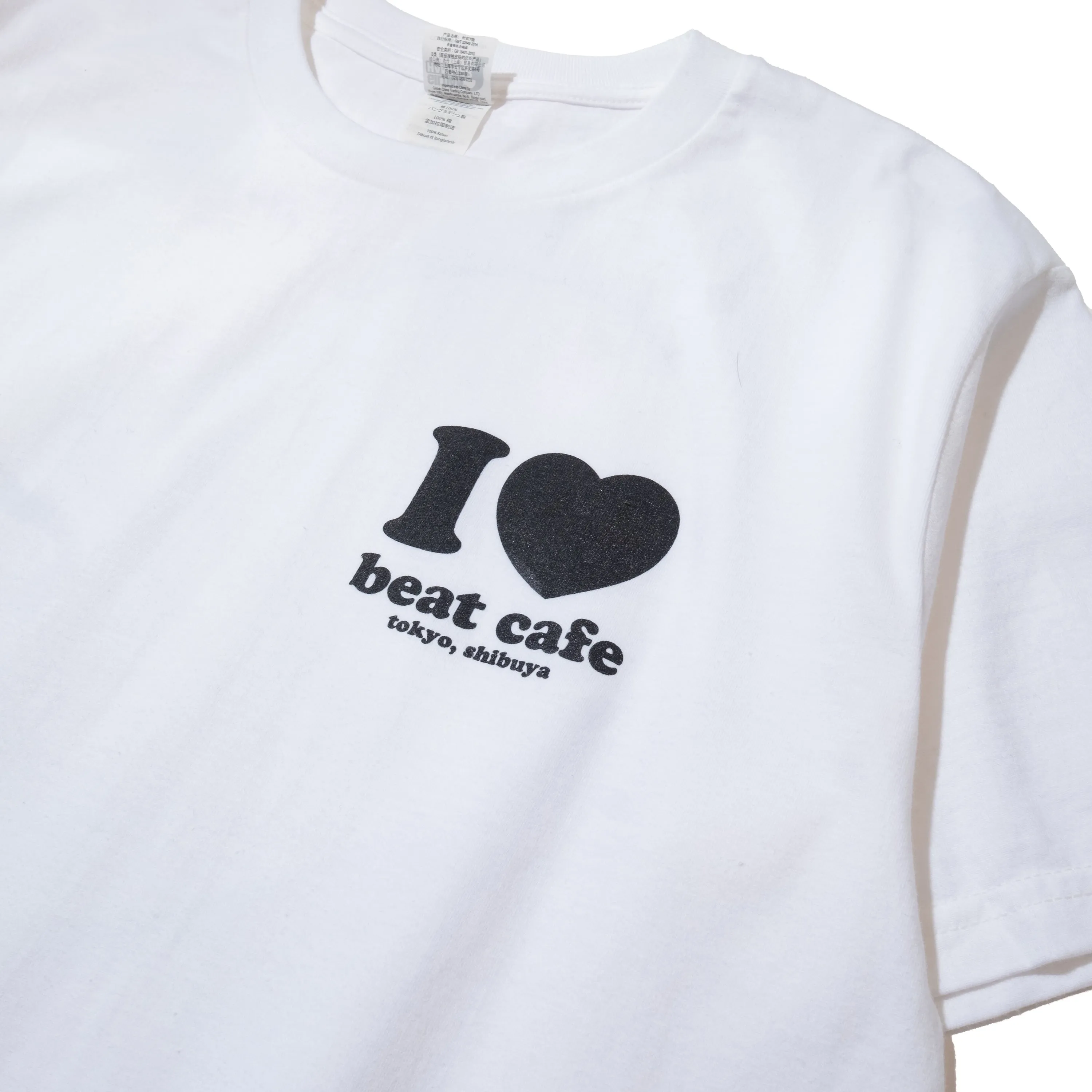 “I Love Beatcafe” Beatcafe T-Shirts