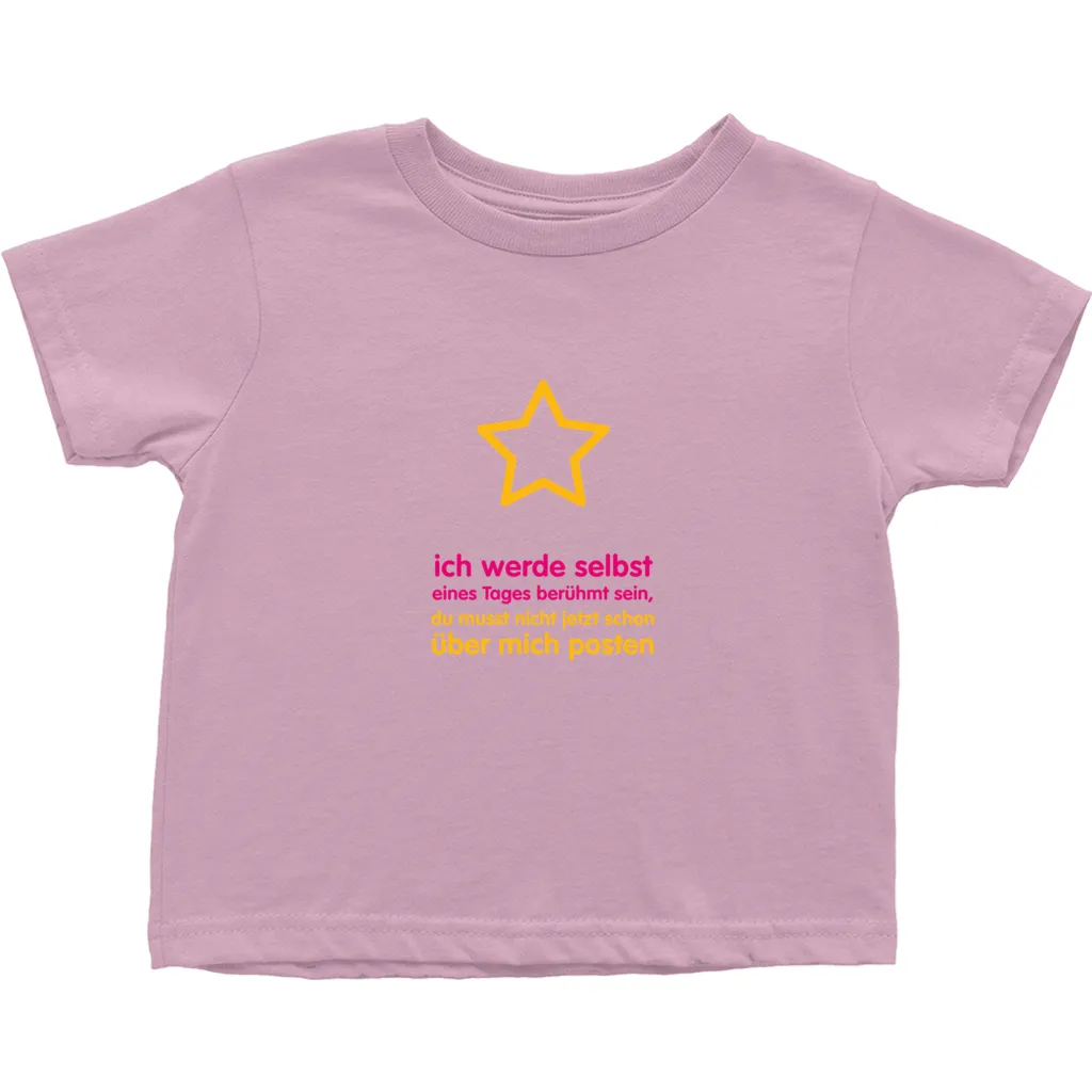 I'll be famous Toddler T-Shirts  (German)