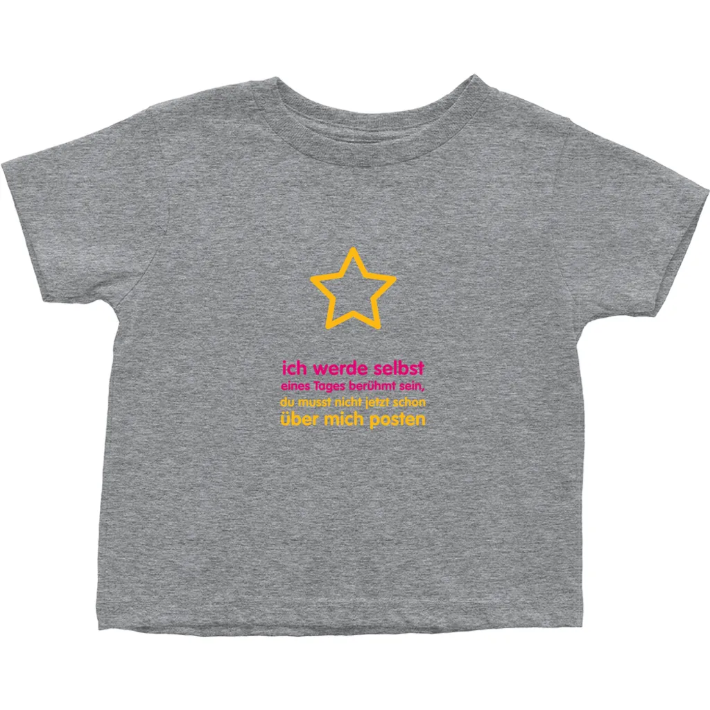 I'll be famous Toddler T-Shirts  (German)
