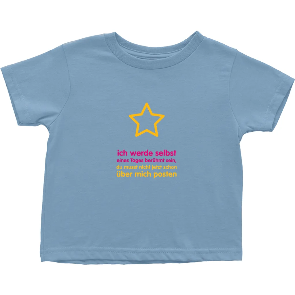 I'll be famous Toddler T-Shirts  (German)