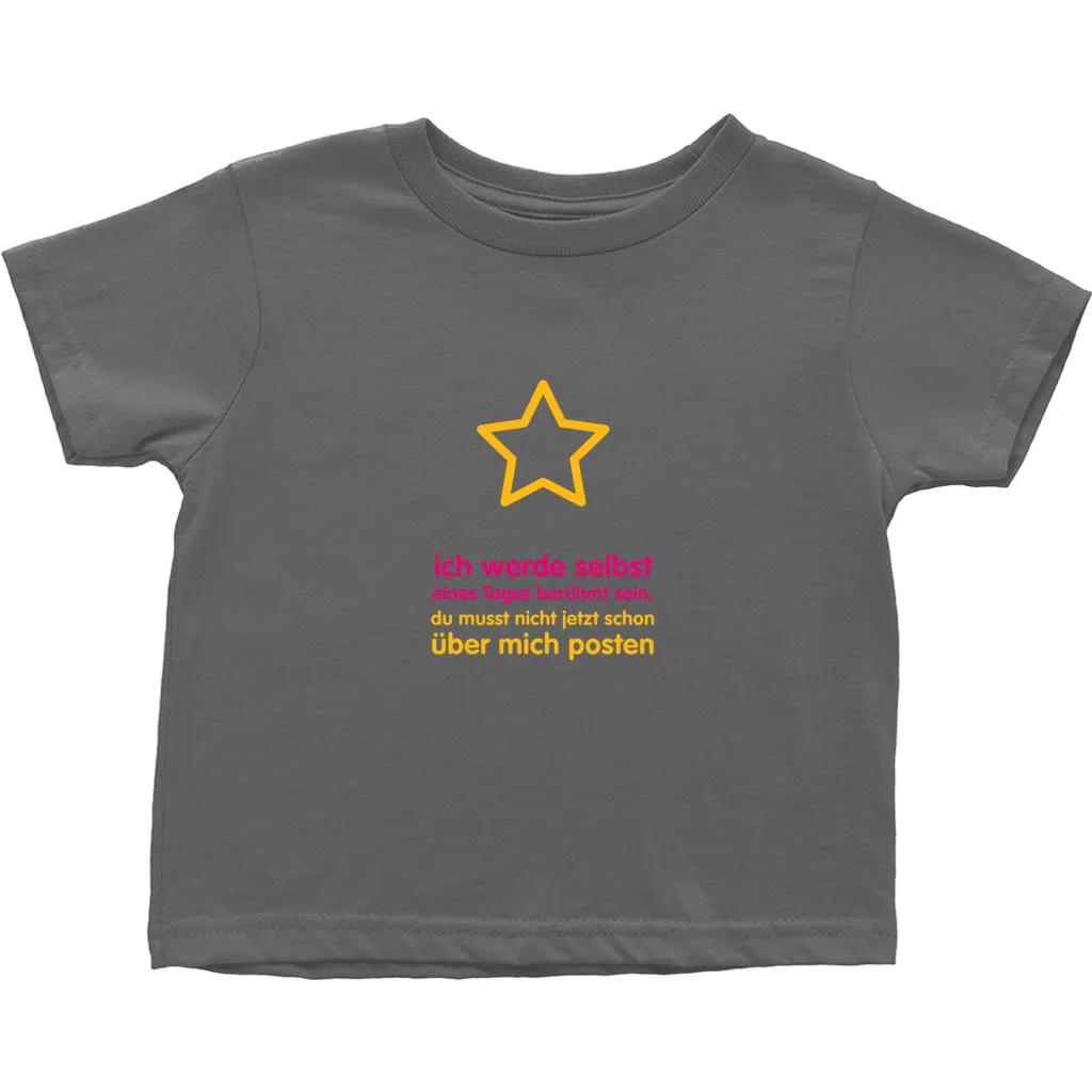 I'll be famous Toddler T-Shirts  (German)
