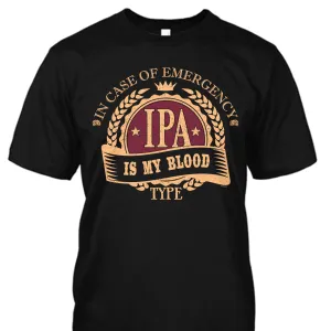 IPA Blood Type Premium Beer Shirt