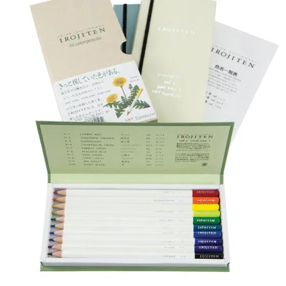 Irojiten Colored Pencil Set - Rainforest
