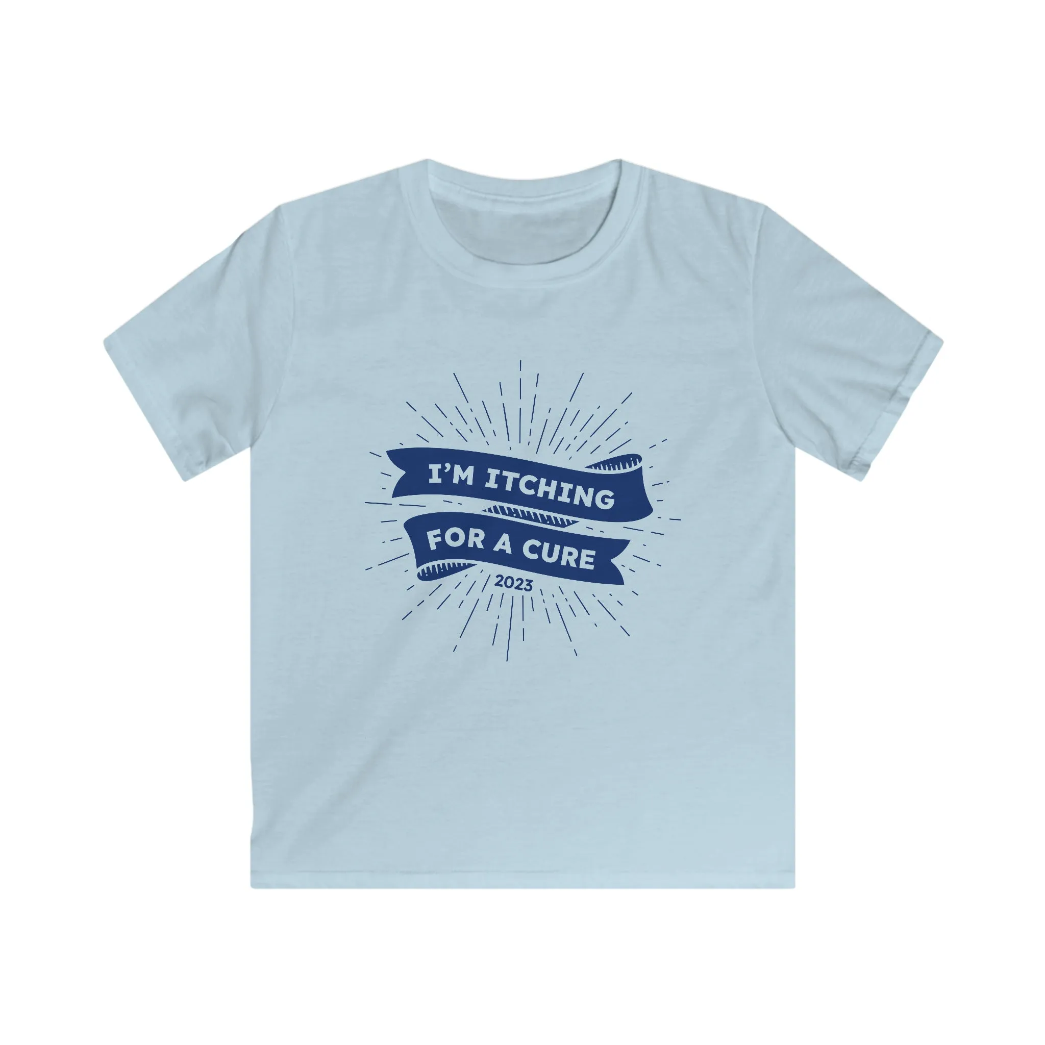 Itching for a Cure—Cure Captain—Children's T-shirt 2023