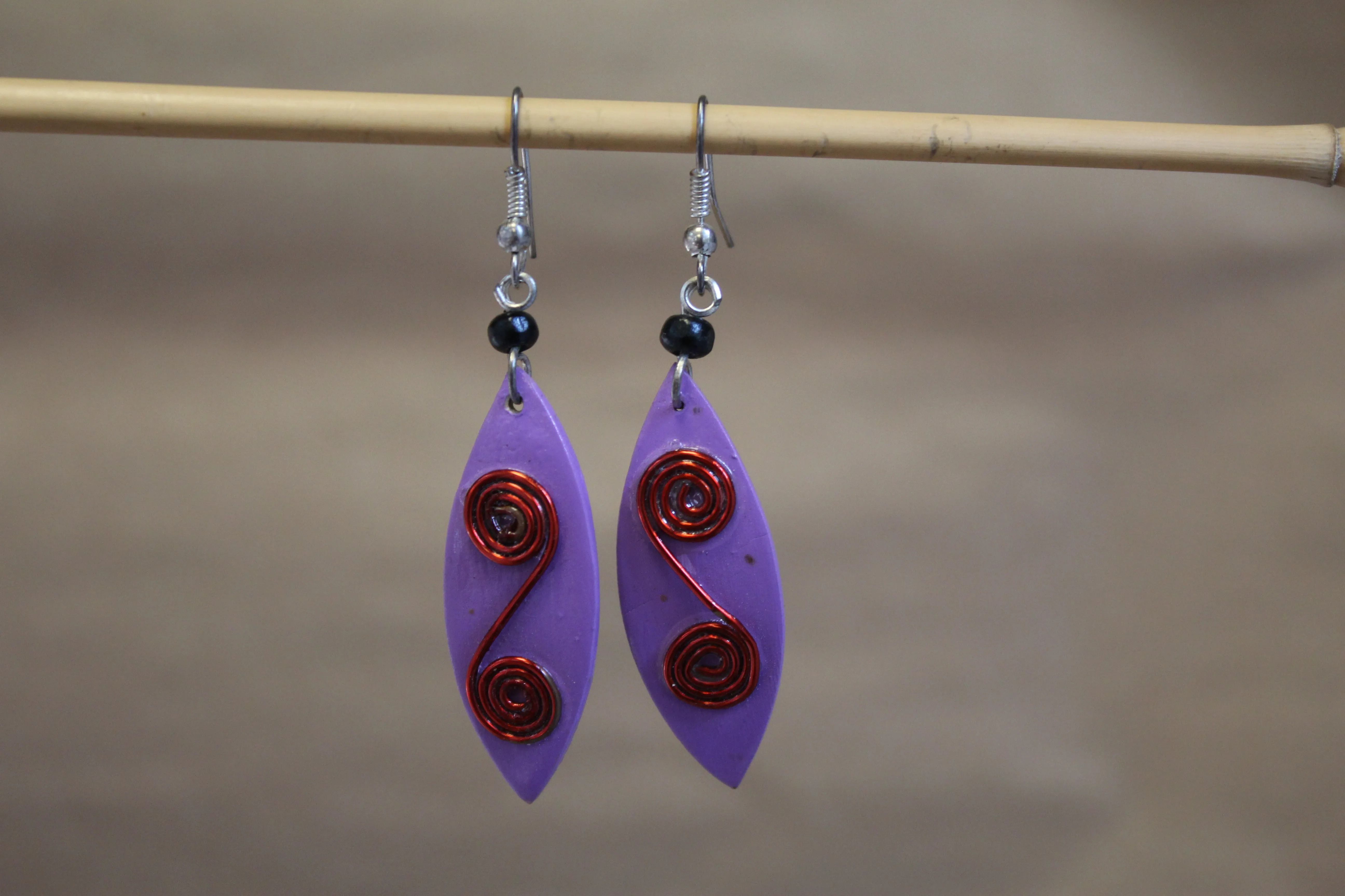 Jaraguá Aztec Coil Earrings