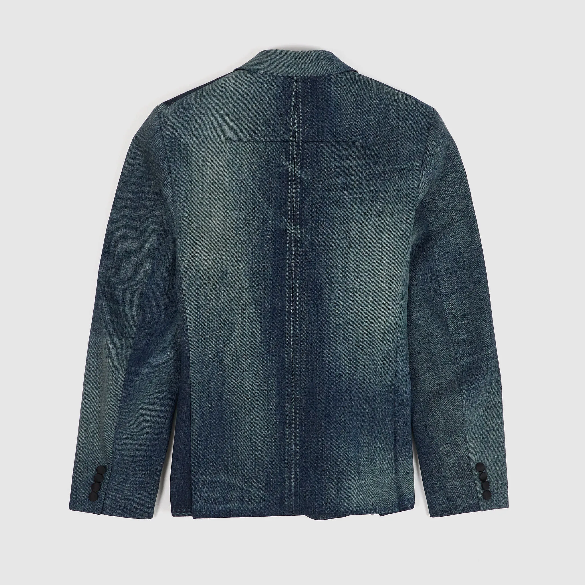 Junya Watanabe Man Patchwork Denim Blazer