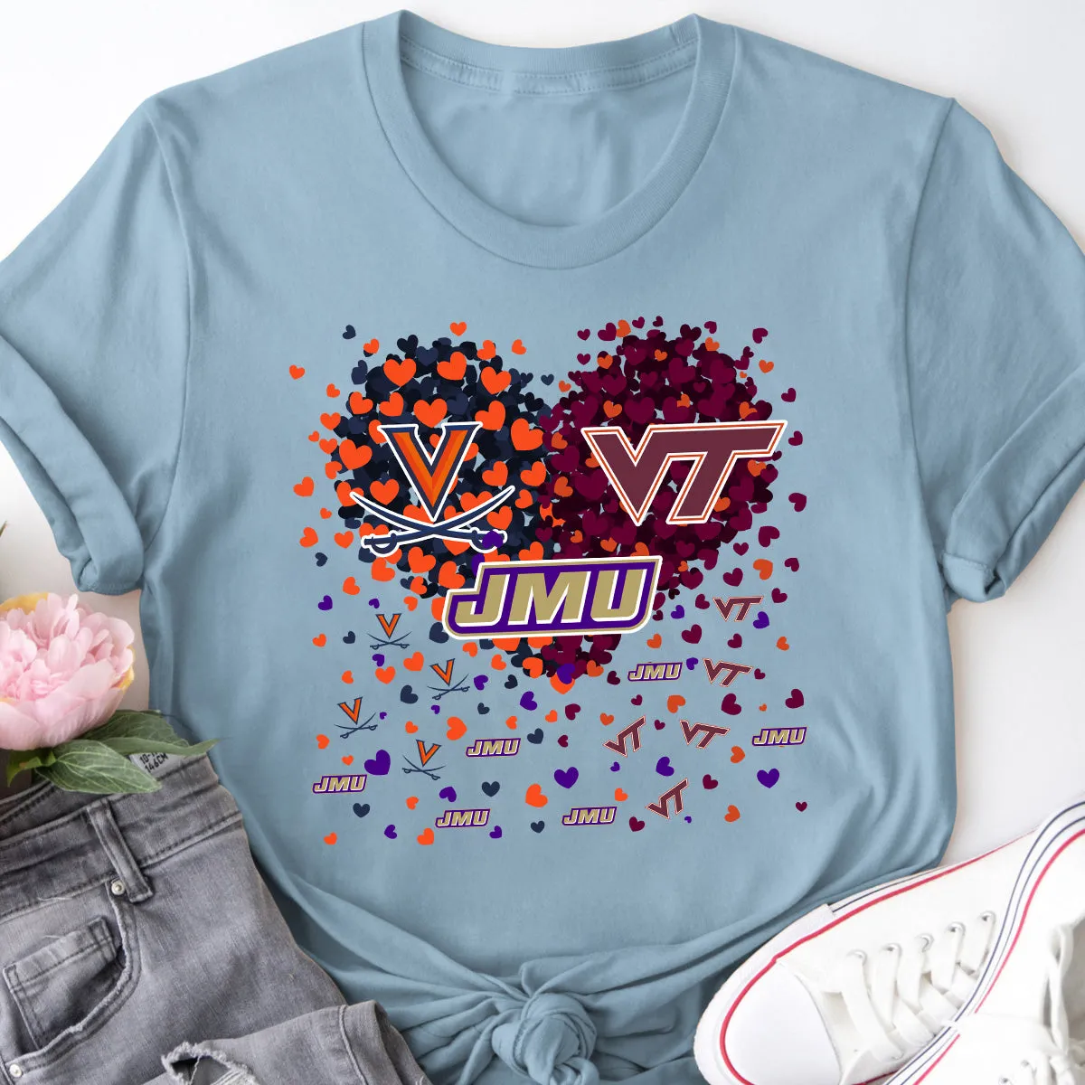 Just A Girl Loves Her Teams - Customized Shirt for Windee McCullin