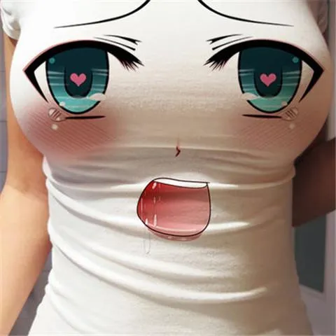 Kawaii Anime face expressions T-shirts SD00594