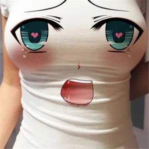 Kawaii Anime face expressions T-shirts SD00594