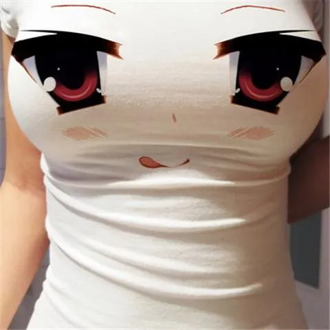 Kawaii Anime face expressions T-shirts SD00594