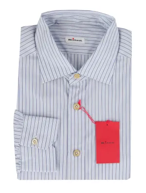 Kiton Light Blue Shirt - Slim