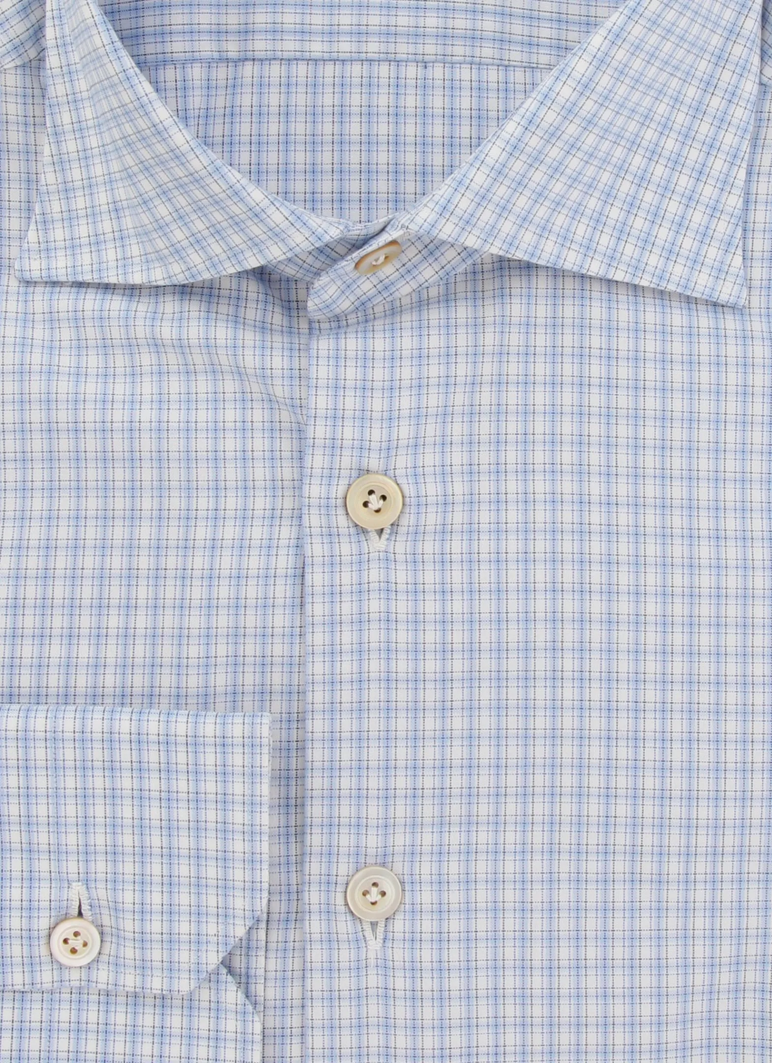 Kiton Light Blue Shirt - Slim