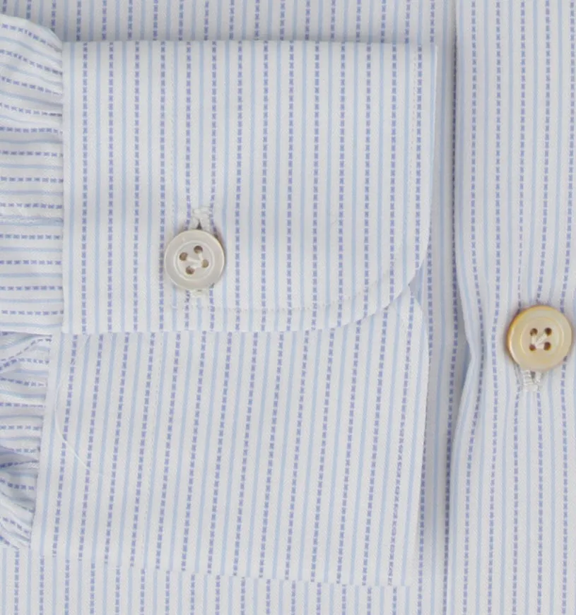 Kiton Light Blue Shirt - Slim