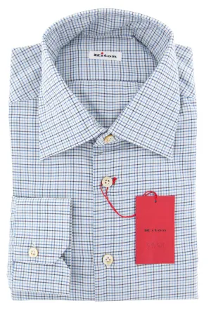 Kiton Light Blue Shirt - Slim