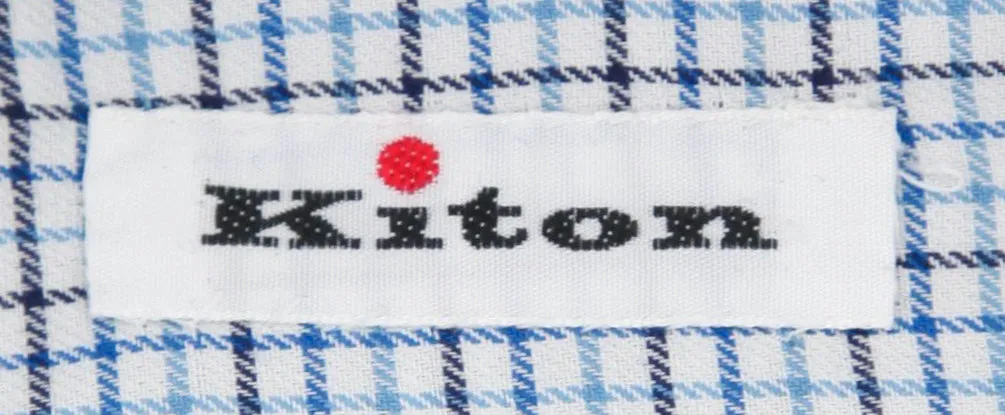 Kiton Light Blue Shirt - Slim