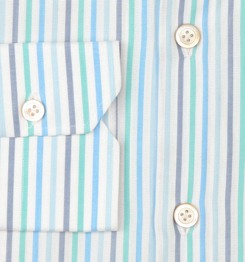 Kiton Light Blue Shirt - Slim