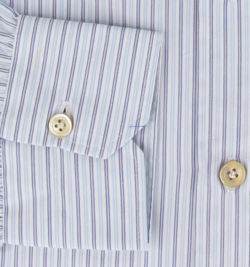Kiton Light Blue Shirt - Slim