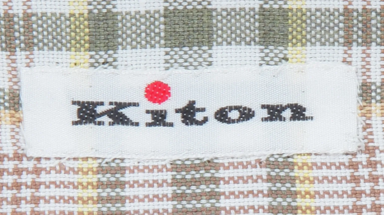 Kiton Light Brown Shirt - Slim