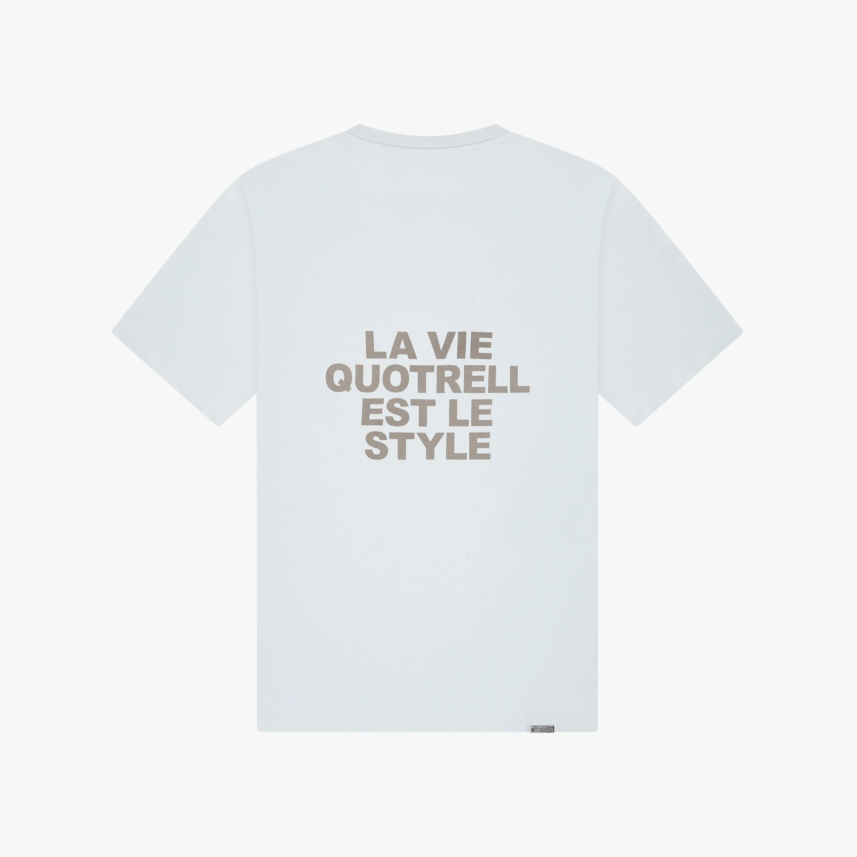 LA VIE T-SHIRT | LIGHT BLUE/GREY