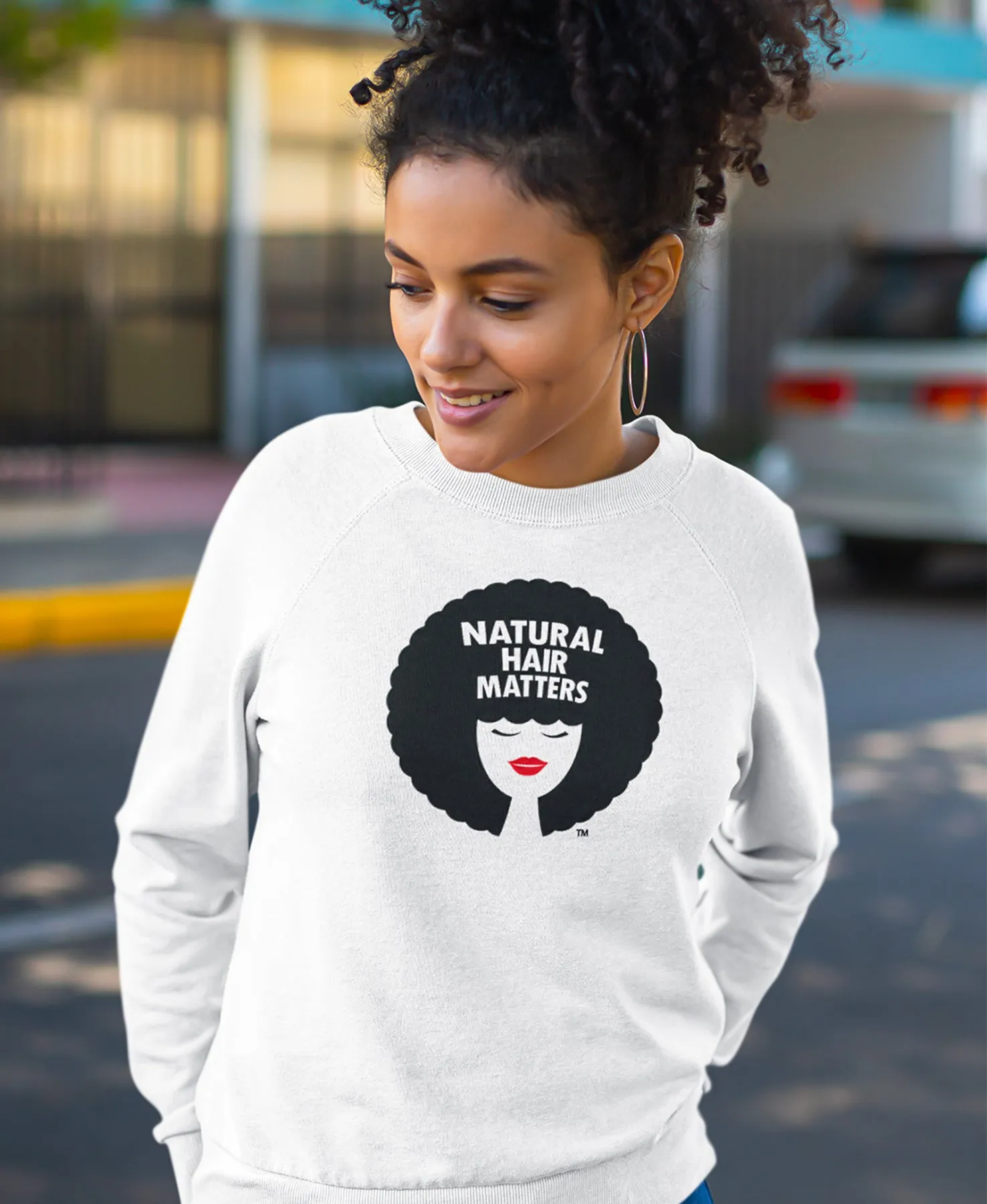 Ladies' Natural Hair Matters Sweatshirt