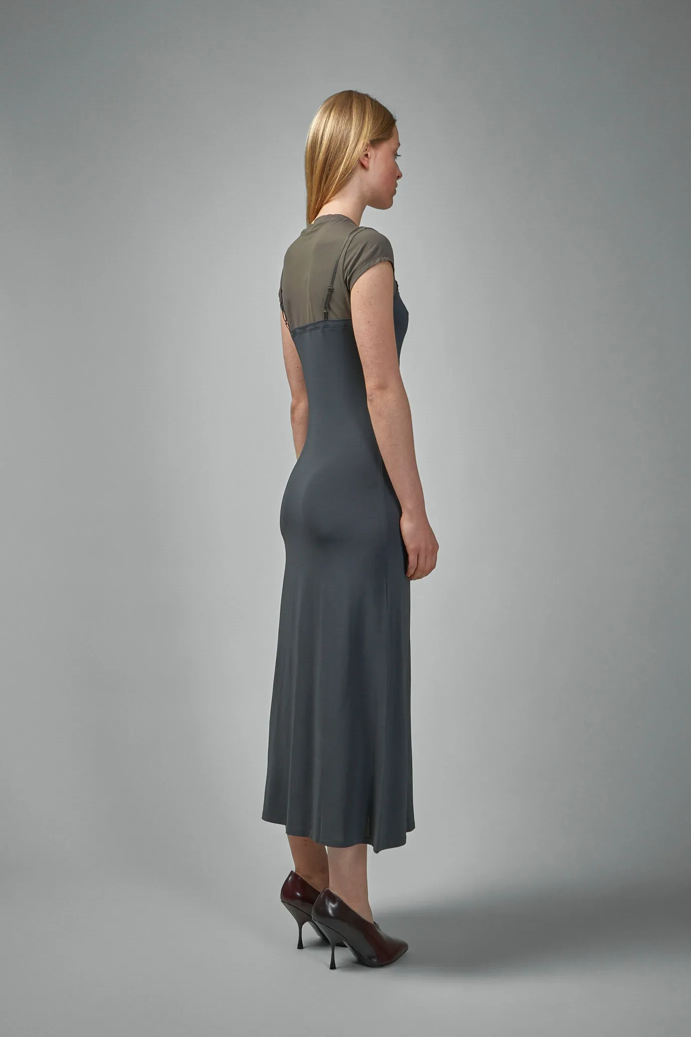 Layered Jersey Dress