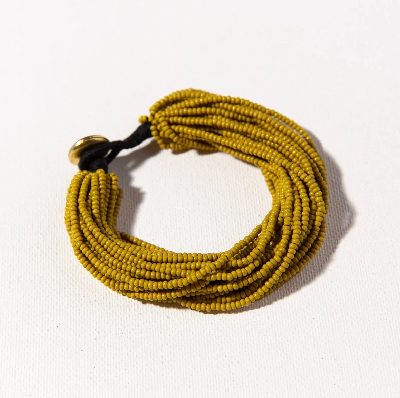 Layered Seed Bead Bracelet