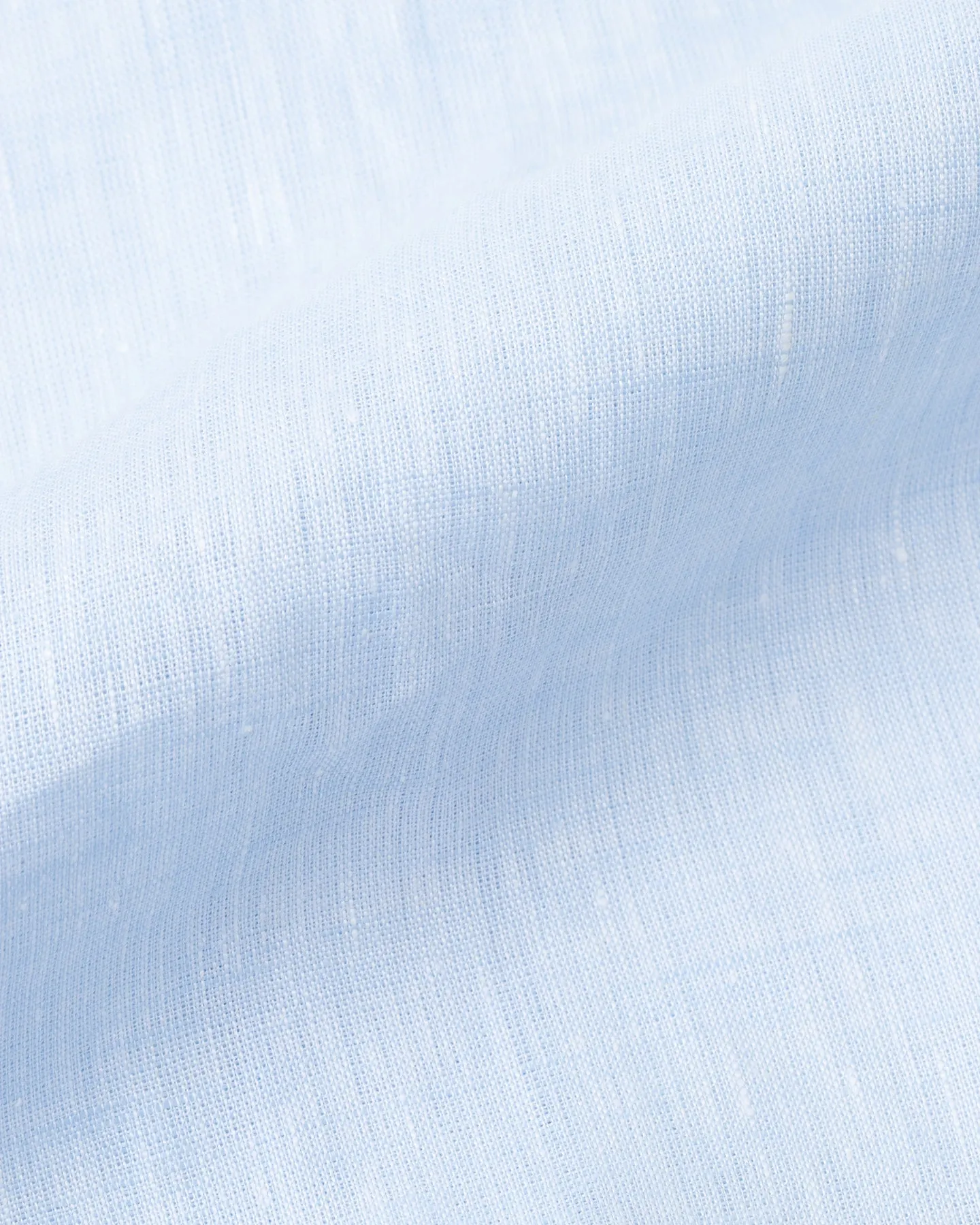 Light Blue Linen Button Down Shirt