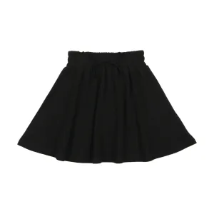 Lil Legs Ribbed Fashion Skirt - Black