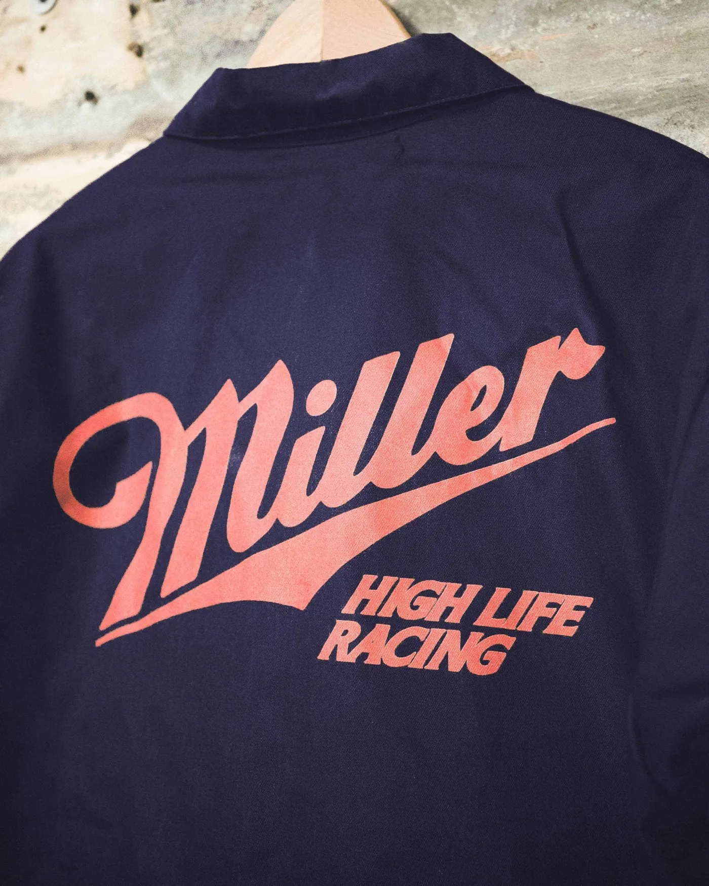Limited-Edition Miller High Life Racing Pit Crew Vintage Revival Jacket