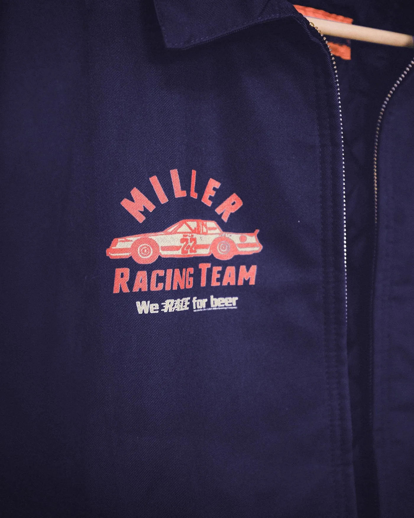 Limited-Edition Miller High Life Racing Pit Crew Vintage Revival Jacket