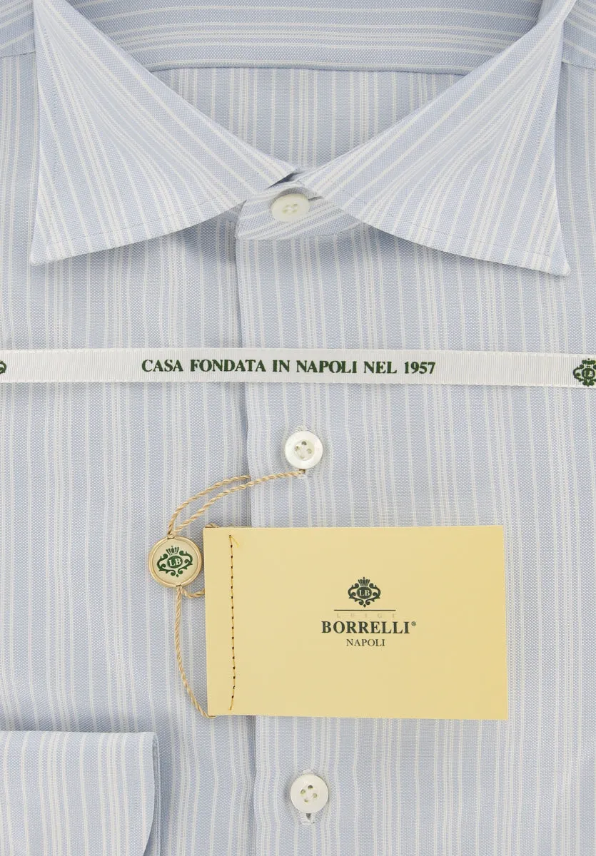 Luigi Borrelli Light Blue Shirt - 16.5 US / 42 EU