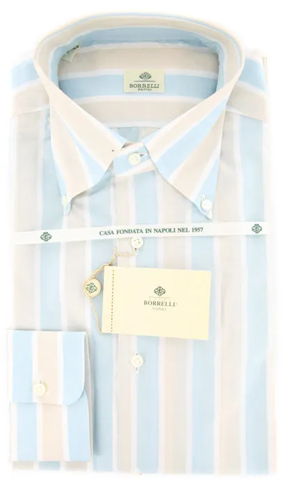 Luigi Borrelli Light Blue Shirt – Size: 15.75 US / 40 EU