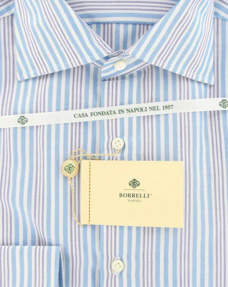 Luigi Borrelli Light Blue Shirt – Size: 15.75 US / 40 EU