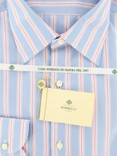 Luigi Borrelli Light Blue Shirt – Size: 15.75 US / 40 EU