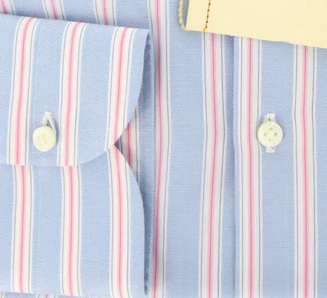 Luigi Borrelli Light Blue Shirt – Size: 15.75 US / 40 EU
