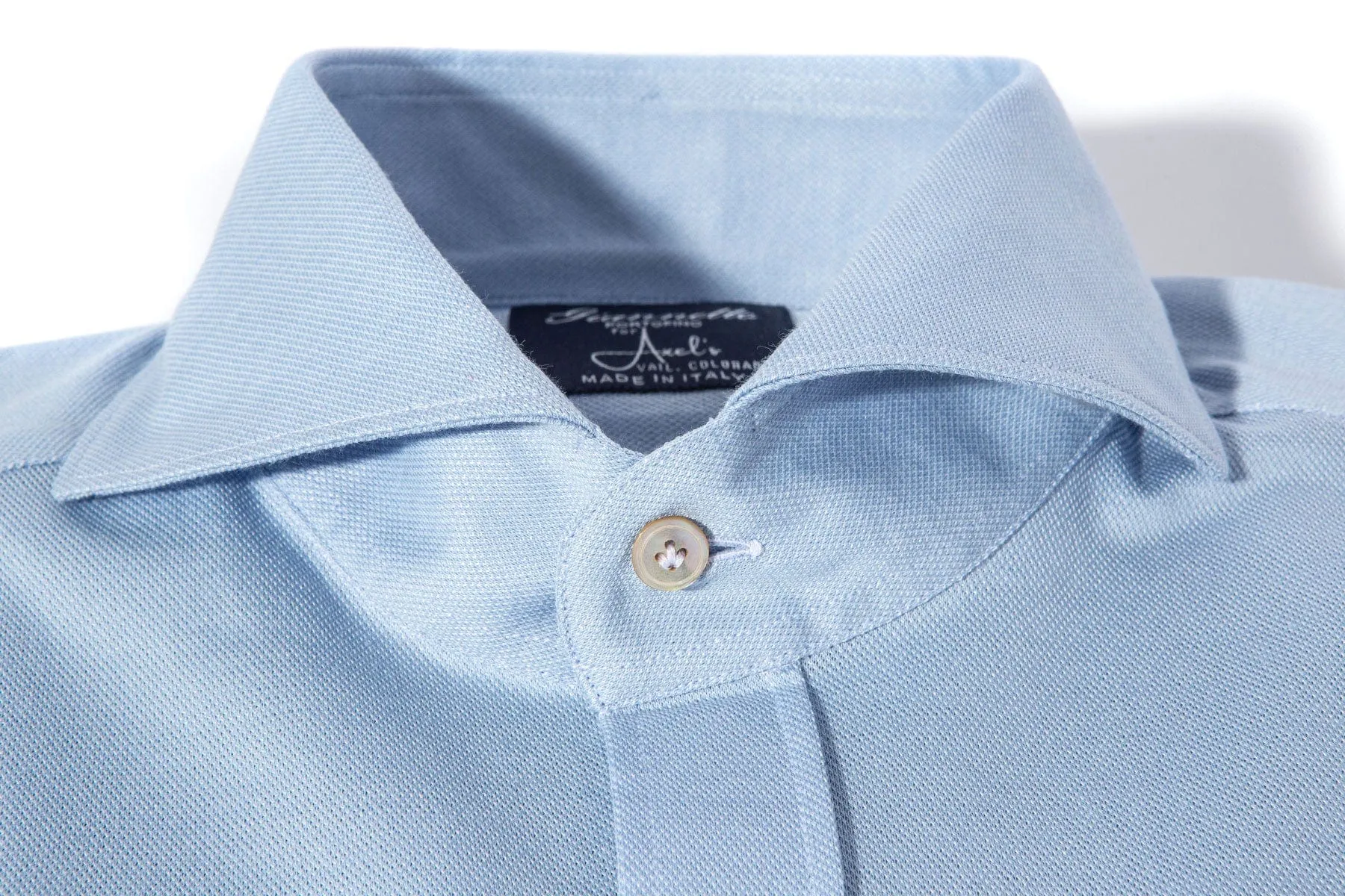 Menerbes Jersey Shirt in Light Blue